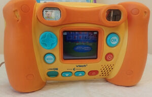 Toddlers taking pics. Fun, Learning. Toy Soft Camera USB Vtech Kidizoom Camera